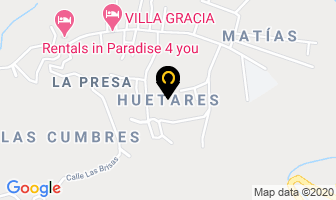 Mapa de Huetares en Atenas