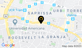 Mapa de Implantes Tecnicos Centroamericanos en San Pedro