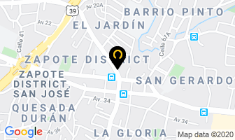 Mapa de Impresora Grafica en San José