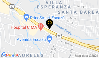 Mapa de Impro Seguros en Escazú