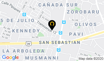 Mapa de Ingelectra S.a. en San José
