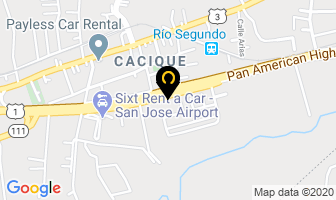 Mapa de Inversiones Jocy De C.r en Alajuela