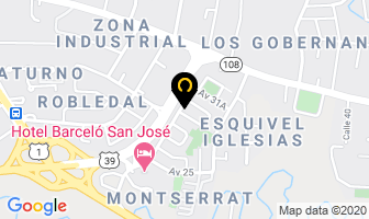 Mapa de Jop Solutions en San José