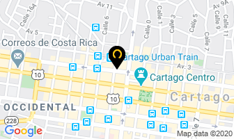 Mapa de Joyeria Gomez en Cartago