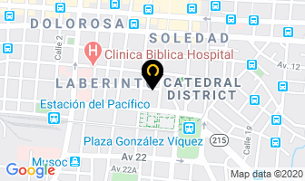Mapa de Kaligrafico en San José