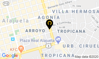 Mapa de Keyshop en Alajuela