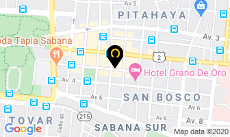 Mapa de La Casa Del Pie Ltda. en San José