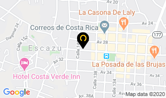 Mapa de La Cocina De Robin Robin's Kitchen CafÉ en Escazú