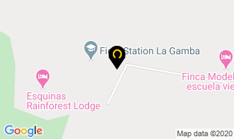 Mapa de La Gamba Rainforest Lodge en Golfito