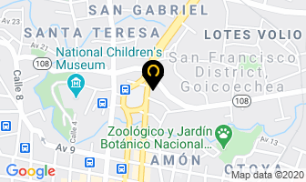 Mapa de La Republica en San Francisco de Goicoechea