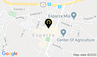 Mapa de Laboratorio Clinico Esparza en Esparza