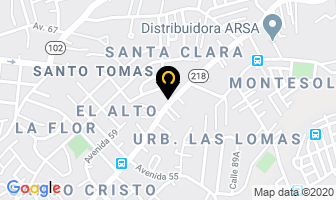 Mapa de Laboratorio Clinico Jerusalem en Guadalupe