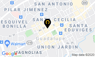 Mapa de Laboratorio Microlabs en Guadalupe