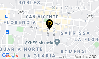 Mapa de Lavandería Angie en San Vicente