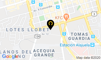 Mapa de Legado Romaso en Alajuela