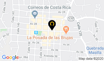 Mapa de Librería Aramir en Escazú