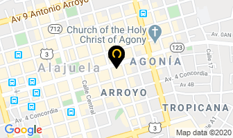Mapa de Lic. Alexia M. Arias Monge en Alajuela