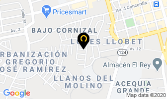 Mapa de Licda. Roxana Ovares en Alajuela