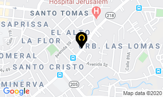Mapa de Llantera El Alto en Guadalupe