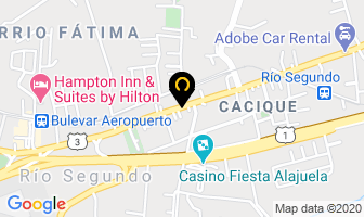 Mapa de Luna Pet Style ( Peluqueria Canina ) en Alajuela