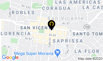 Mapa de MacrobiÓtica San Vicente en San Vicente