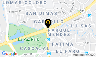 Mapa de Manteados Titan en San José