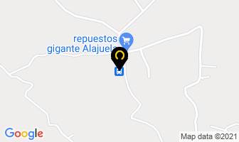 Mapa de Maysusa Transportes en Alajuela