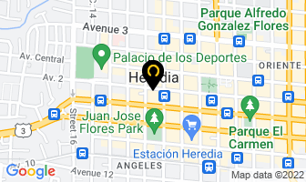 Mapa de Medico A Domicilio Gam en Heredia