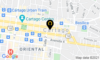 Mapa de Mendiola & Cia., S.a. en Cartago
