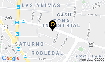 Mapa de Mercorica S.a. en San José