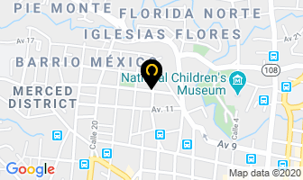Mapa de Moda Intima S.a. en San José