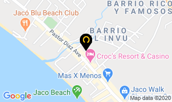 Mapa de Morgan´s Cove Central en Jacó