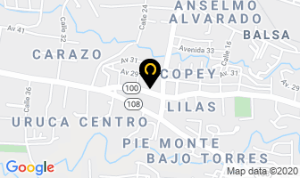 Mapa de Muflas Perez en San José