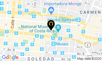 Mapa de Museo De Oro en San José