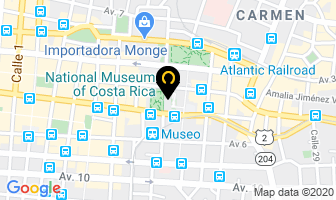 Mapa de Museo Nacional en San José