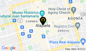 Mapa de No Aplica en Alajuela