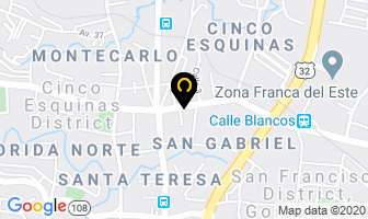 Mapa de Office Express en Guadalupe