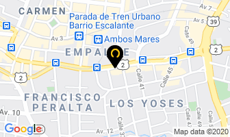 Mapa de Optica Alvaro Jimenez en San Pedro