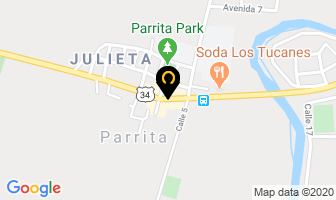 Mapa de Panaderia Aguilar en Parrita