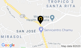 Mapa de Papas Luna en Alajuela