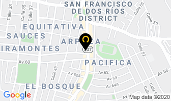 Mapa de Parabrisas Express en San José