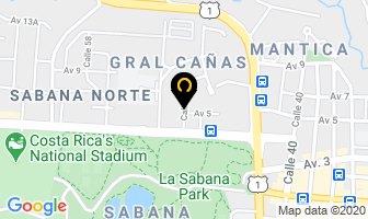 Mapa de Park Cafe Antiques en San José