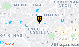 Mapa de Pasteleria Cherry en Guadalupe