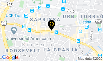 Mapa de Pc Store en San José