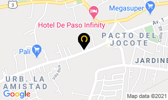Mapa de Phuket Estética Y Spa en San José