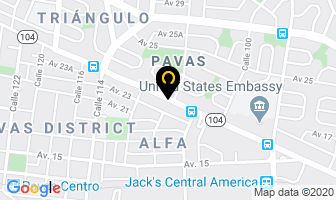 Mapa de Pinturas Sur en San José