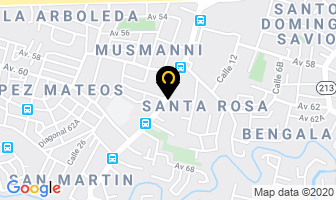 Mapa de Pizza Olivera en San José