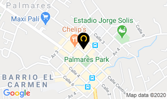 Mapa de Pizza Real en Palmares