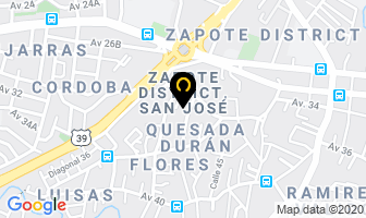 Mapa de PlÁsticos Star S.a. en San José