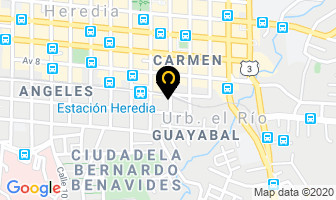 Mapa de Plaza Delfines en Heredia